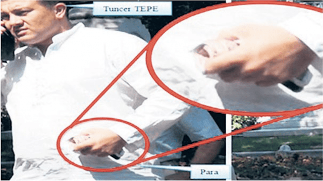 Tuncer Tepe Adlı Personelin İtfaiye Operasyonunda Rüşvet Belgesi